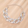 Exaggerated Big Thick Chain Short Choker Necklace for Women Trendy Statement Collar on the Neck Accessories 2026 Fashion Jewelry