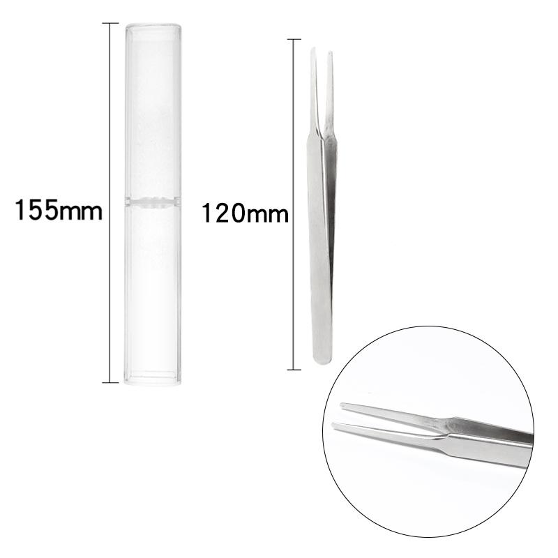 Multiple Styles Stainless Steel Tweezers Straight Curved Tweezers For Jewelry Making Jewelry Tools Jewelry Sewing Accessories