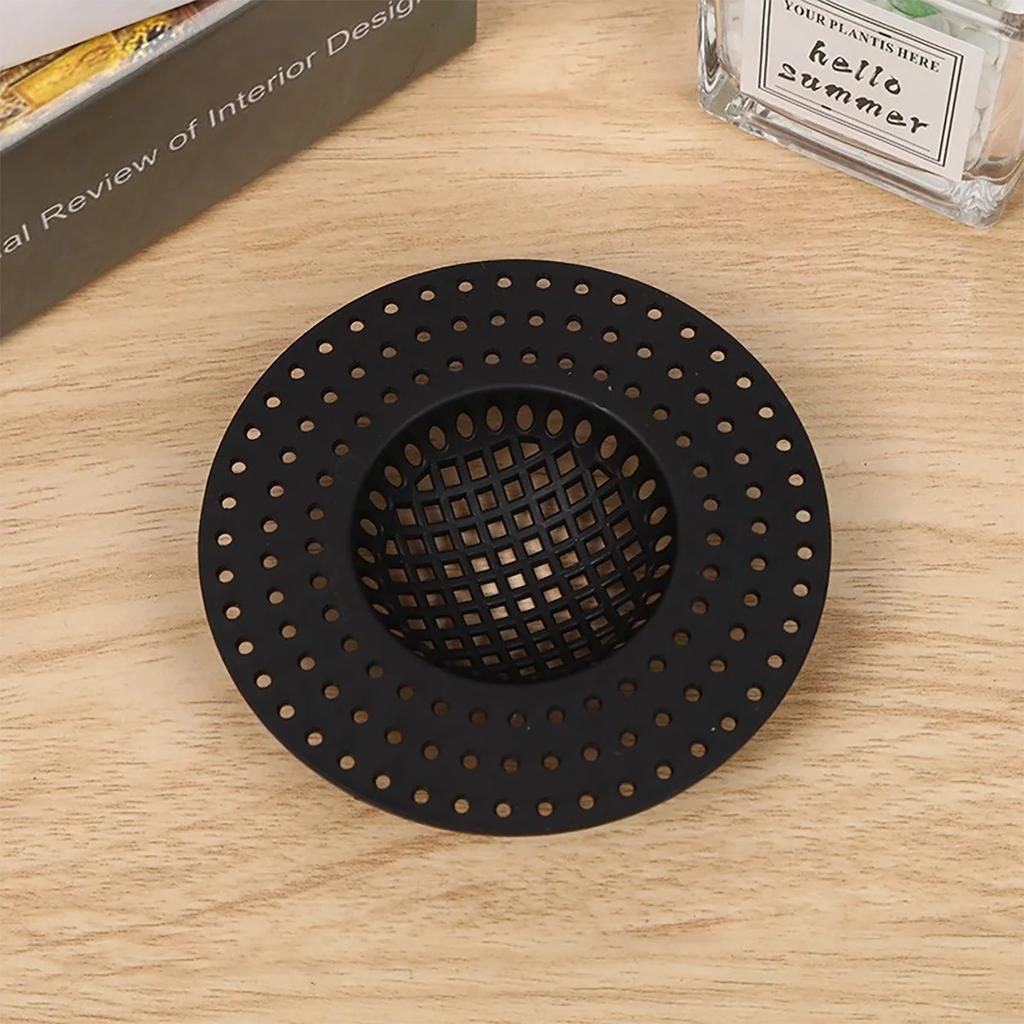 5PCS Kitchen Sink Strainer PP Anti Clogging Strainer Fast Drainage Skeleton Design Yellow/Green/Orange/Black 4 Colors Available