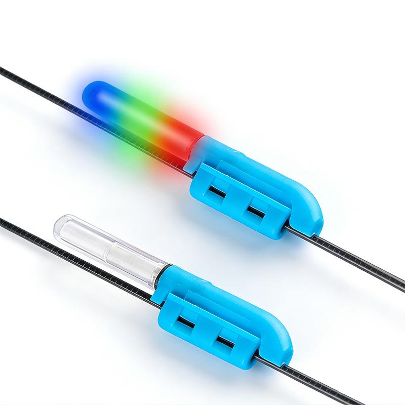 Multi-Color LED Luminous Rod Tip for Night Fishing - Electronic Fluorescent Light Stick Alarm