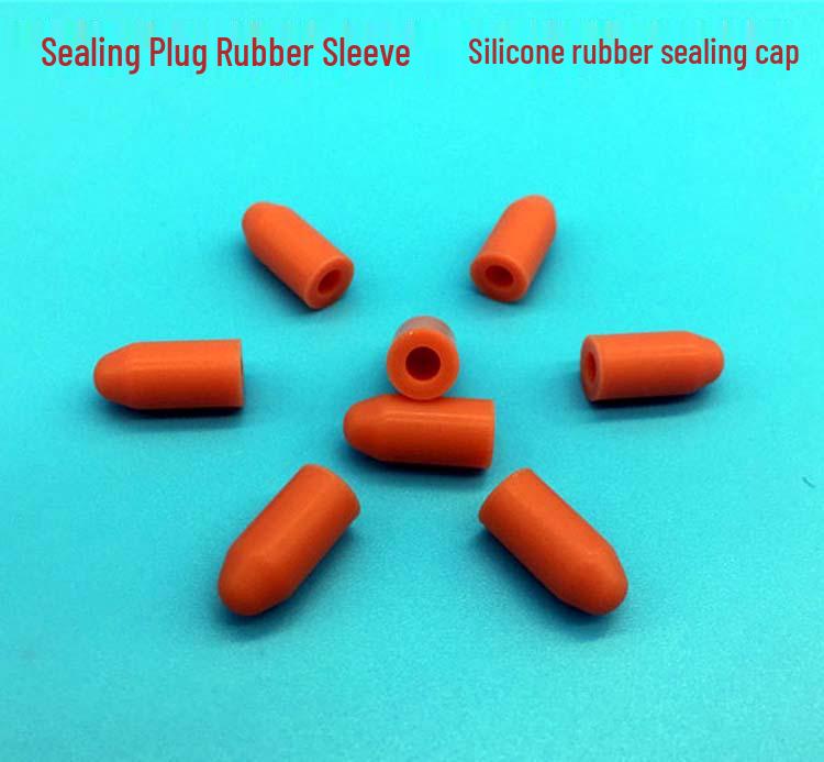 Syringe Rubber Stopper with Glass Needle Tube Cap