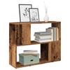 Bookcase/Room Divider Old Wood 80X24X63 Cm