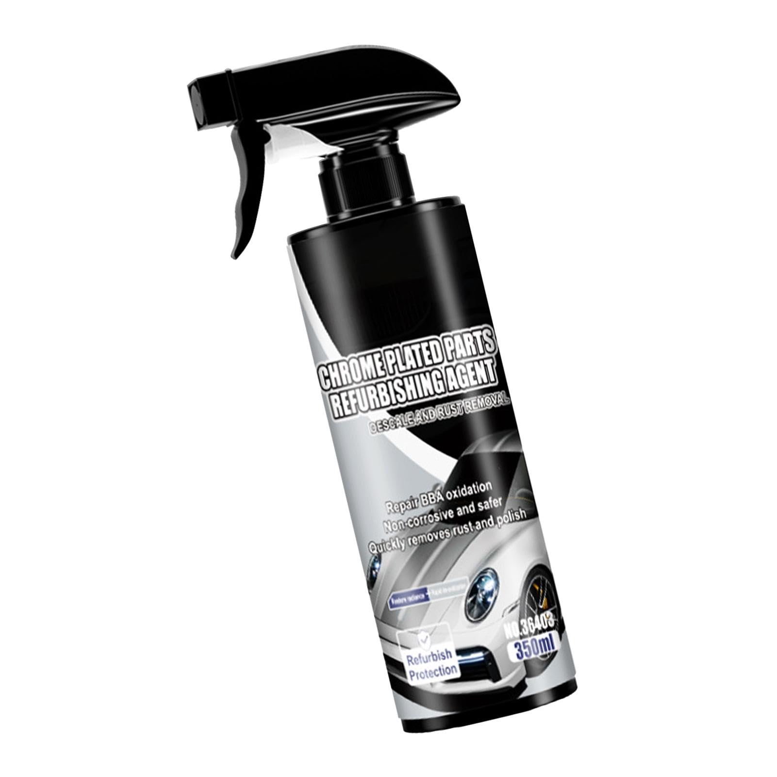 

CHROME POLISH, CHROME REPAIR | 350ml Car Chrome Refurbisher | Repairs Car Chrome, Cardio Detailing Supplies, Car Oxidizers and Protectants Please refer to the description