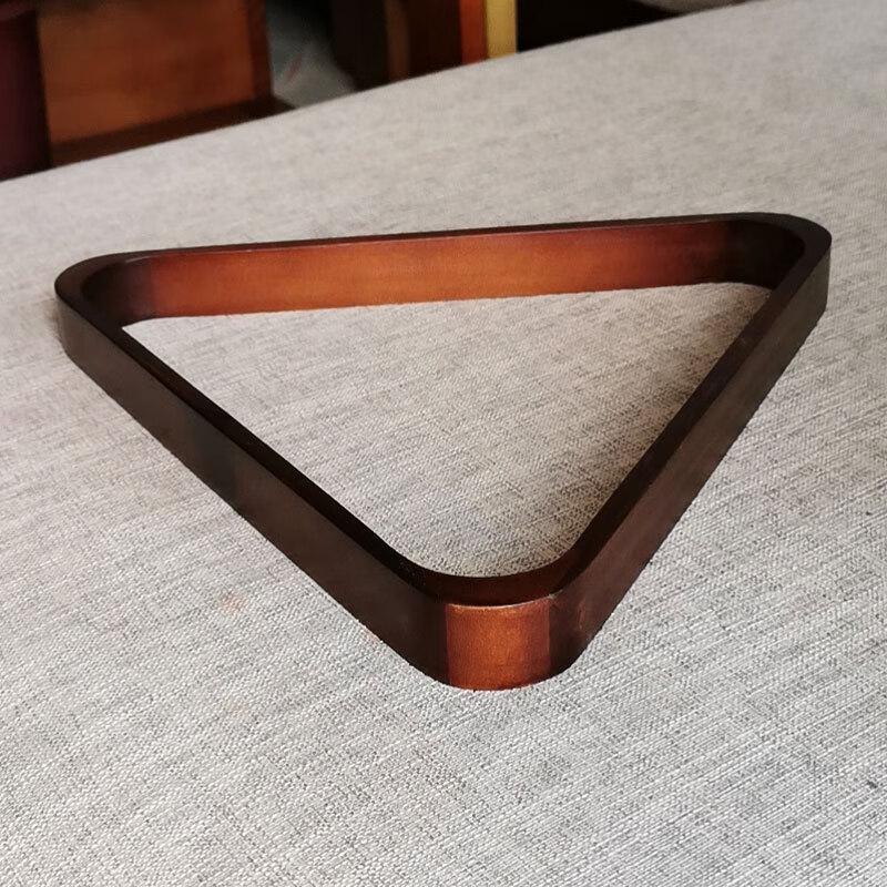 MR MOOSE Wooden Billiard Triangle Rack