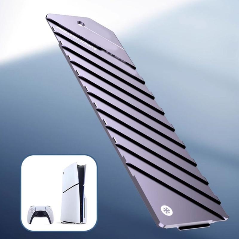 M.2 SSD Heatsinks, NVMENGFF Cooling Aluminum Cooling Radiators withThermal SiliconePad for Slim PCIE 2280 SSD