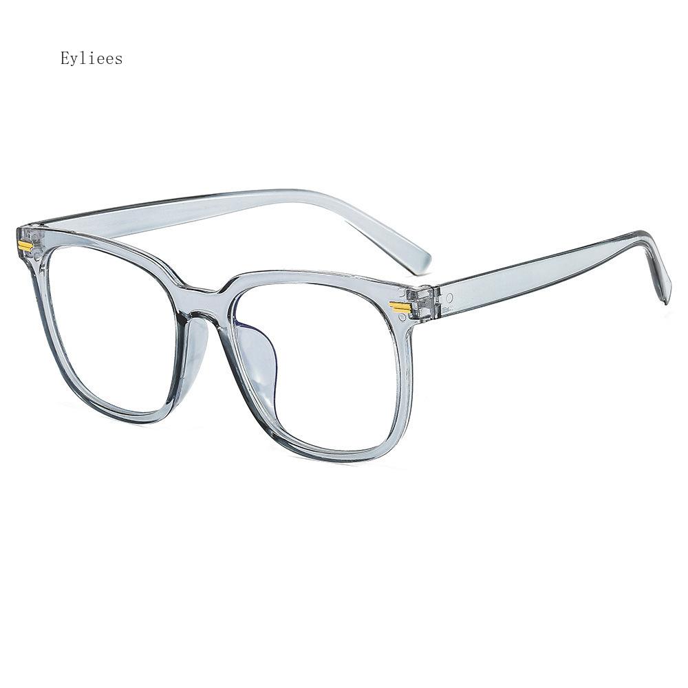 Retro Fashion Anti-blue Light Glasses Men Women Transparent Computer Glasses Frame Eyeglass Frame Flat Glasses Square Eyeglasse