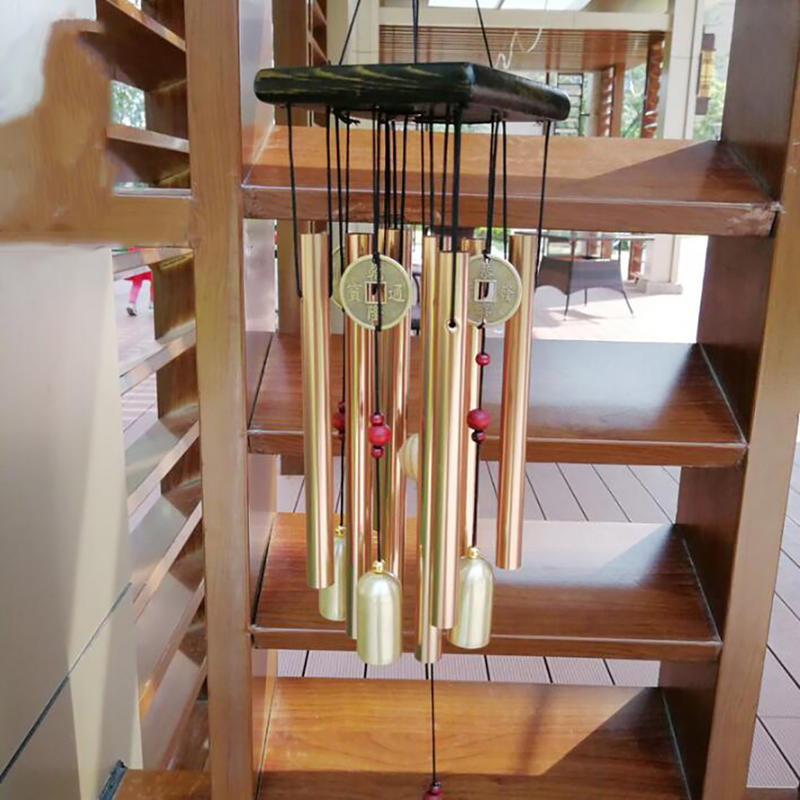 Vintage Hanging Decoration Wind Chimes Antique Crafts Yard Home Ornaments Copper Bells