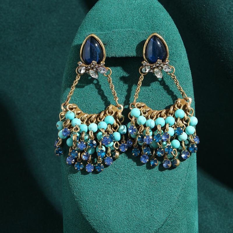 Yong Nuo Vintage Retro Jewelry: High-End, Colorfast Antique Earrings