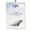 Turtle Beluga Walrus Penguin Seal Killer Whale Wall Art Print Canvas Painting Nordic Poster Wall Pictures Baby Kids Room Decor