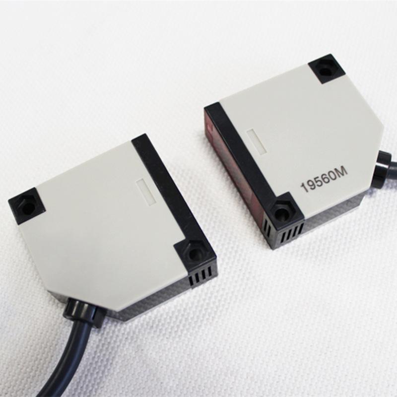 Huguang E3JK-5DM1/2 Infrared Sensor: AC/DC 122-436V, Through-Beam Photoelectric Switch