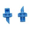 5/50 Pcs Garden Irrigation Simple Refraction Nozzle Watering Flower Mist Nozzle Threaded Connection 90/180/360 Degrees Sprayer