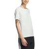 Adidas T Shirt Women's Linen Green JJ1570