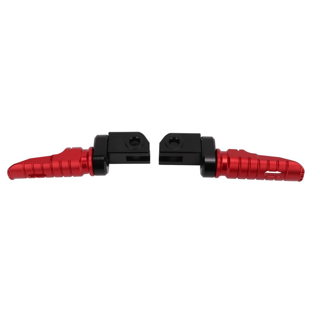 2pcs Motorcycle Front Foot Pegs CNC Aluminium Alloy Footrest Replacement for Aprilia RS660 RSV4