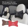 1 Stuks Autostoel Hoofdsteun Auto Logo Nek Wervelkolom Bescherming Kussen Voor Model 3 Highland 2023 Model S Model X Model Y-Eur