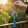 Spring Festival Pony Embroidered Pendant Tassel Horse Hanging Decoration  Festive Accessory