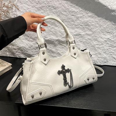 Nische Motorradtasche Damen Umhängetasche Unterarmtasche, High-End Einzelschultertasche