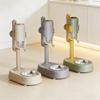 Adjustable Pet Feeder Drinking Fountain Detachable Bottle Standing Bowl for Dog Cat Bunny Animal Supplies
