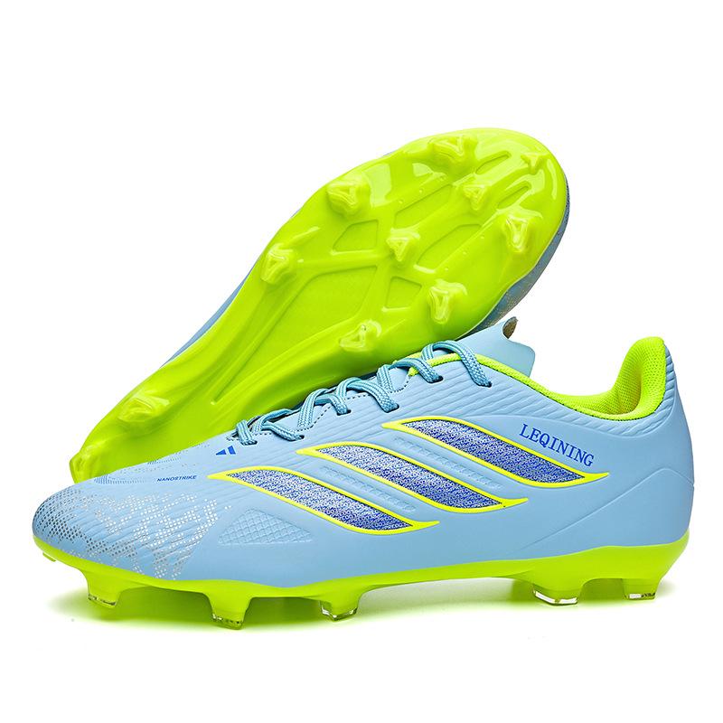 Unisex AG Long Spike Soccer Shoes - Ideal for Teens & Students In Training and Competition
