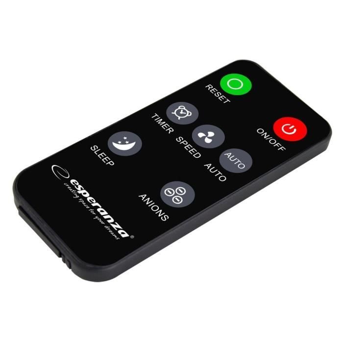 Purificateur d'air - Esperanza - EHP003 - Élimine particules fines et allergènes - Blanc