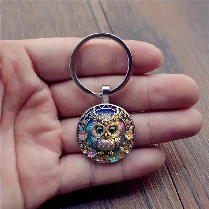 Portachiavi Multifunzione Gufo Accessorio Per Decorazione Fascino Borsa Leggero Portachiavi Decorativo Accessori