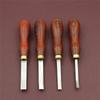 AEE4-Leather Edge Bevelers Leather Craft Thinned Tool,DIY Skiving Beveling Cutting Tools With Wood Handle Trimmer
