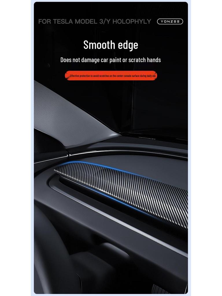 Tesa Model 3/Y Updated Dashboard Decorative Strip Protector
