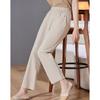 Pasite Women's Spring/Autumn Mid-Waist Casual Pants