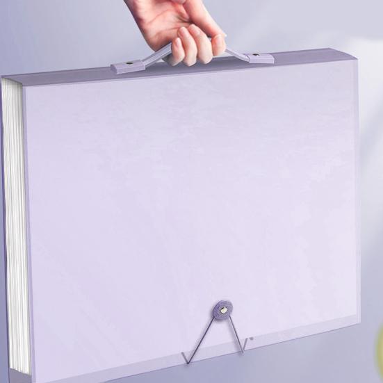 Taklidi Boyama Fotoğraf Albümü A3 60 Sayfa Temizle Cepler Toka Tasarımı Kolay Taşıma Koruma Çatlamaya dayanıklı Klasör