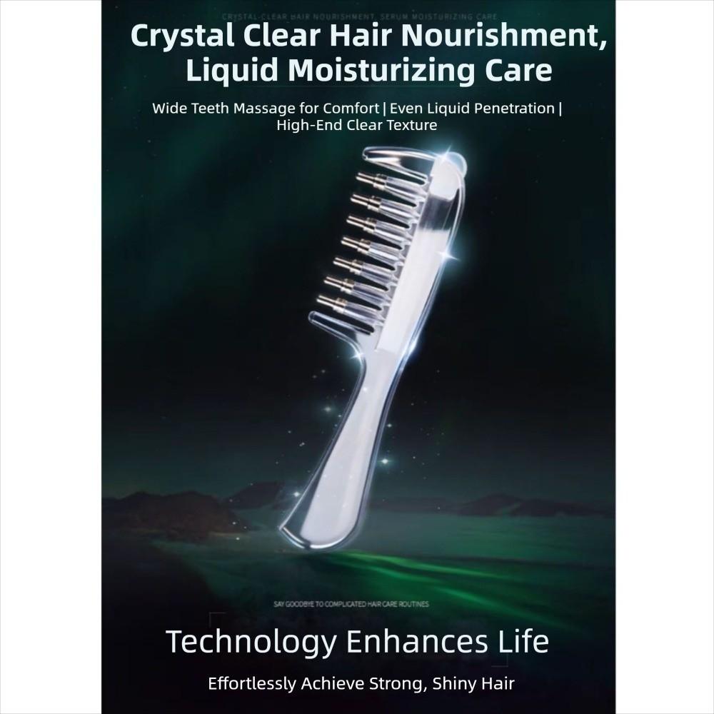 Multi-Function Mini Portable Head Applicator Hair Care Massage Guide Liquid Comb Mother'S Day
