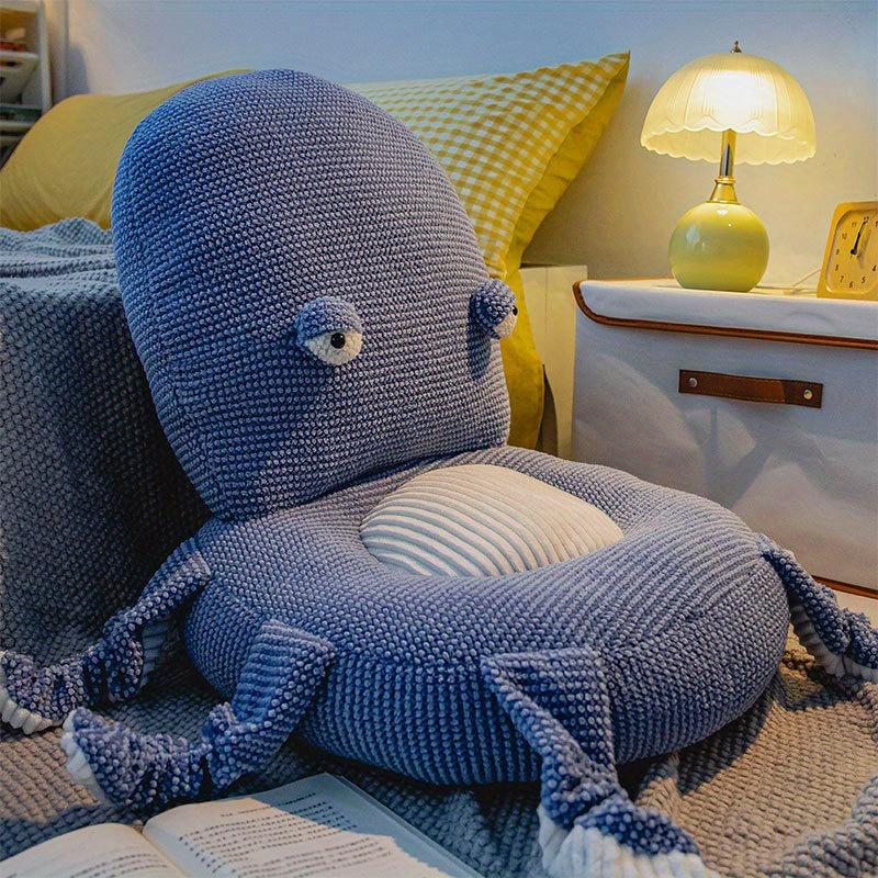 

Современная подушка для пола в форме осьминога, мягкий наполнитель из микрофибры и полиэстера, несколько цветовых вариантов для гостиной, татами, сиденья у окна, только ручная стирка 45*55cm