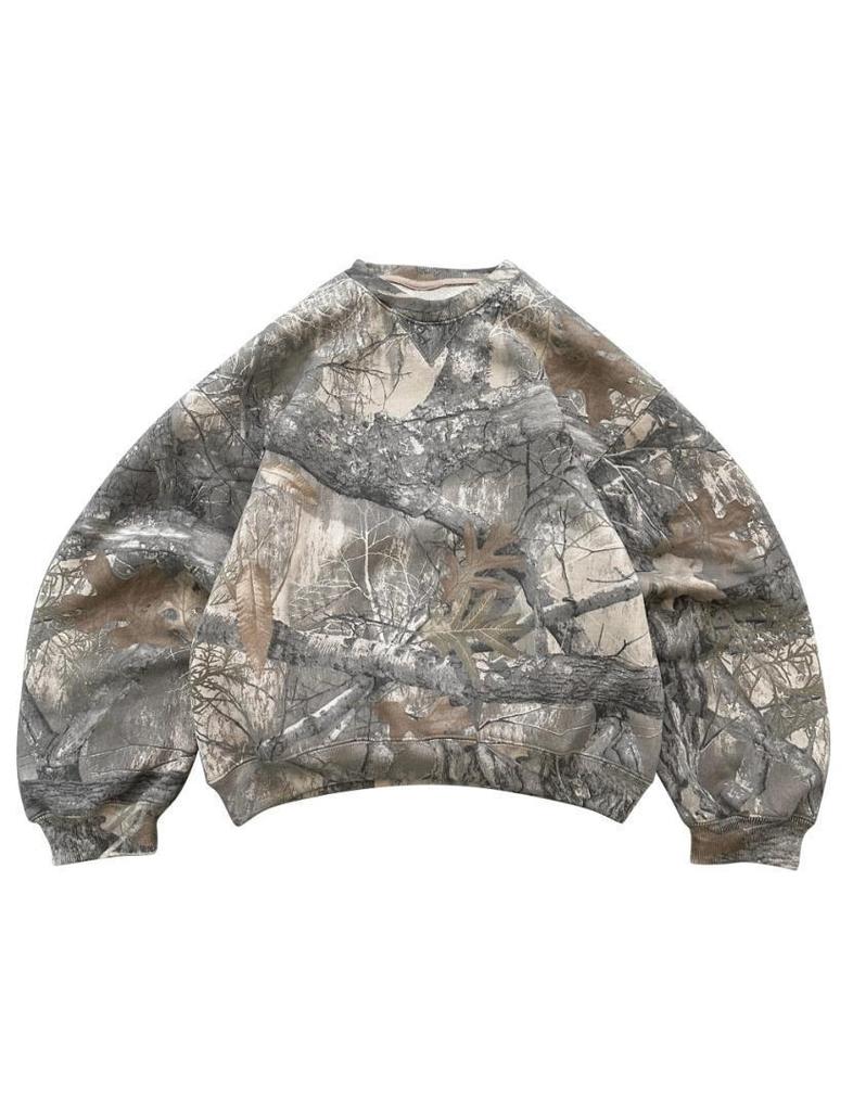 Women's Full Zip Hoodie Realtree Tree Camo 3D Print Long Sleeve Oversized Casual Streetwear Hooded Sweatshirt