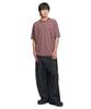Nomaenyueol Fine Stripe T-Shirt - Burgundy