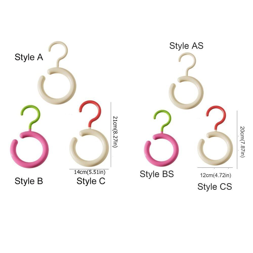 Hat Rack Round Scarf Tie Hanger Circular Clothes Storage Hook Clothing Hanger  Wardrobe