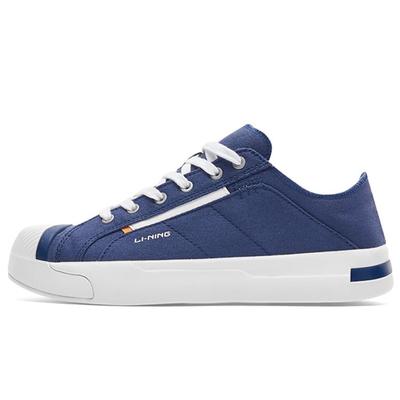 Durable Breathable Non-Slip Low-Top Canvas Shoes Men Sneakers Blue White AGCQ037-2