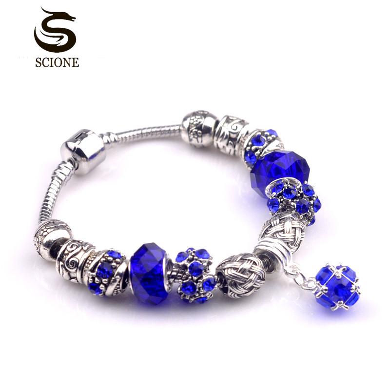 SCIONE Damen Armband Ethno-Stil Schmuck Gewebtes Armband Armband Stil Armband