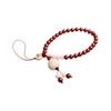 Red Agate Mobile Phone Lanyard, Hand-woven Bodhi Lotus Wrist Strap, Unisex Mobile Phone Chain, Gift Key Anti-loss Strap