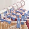 Yer Tasarruflu Kurutma Askısı Döner Gardırop Saklama Rafları Ev Dolabı için Kaymaz Askı