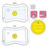 Tummy Time Water Mat Inflatable Play for Pet Water Sensor for Kids, Interactive Cat Play Feel Cool