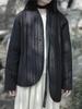 Johnature Women Chinese Style Plus Cotton Parkas Bandage Long Sleeve Winter Coats Solid Color Women Vintage Parkas