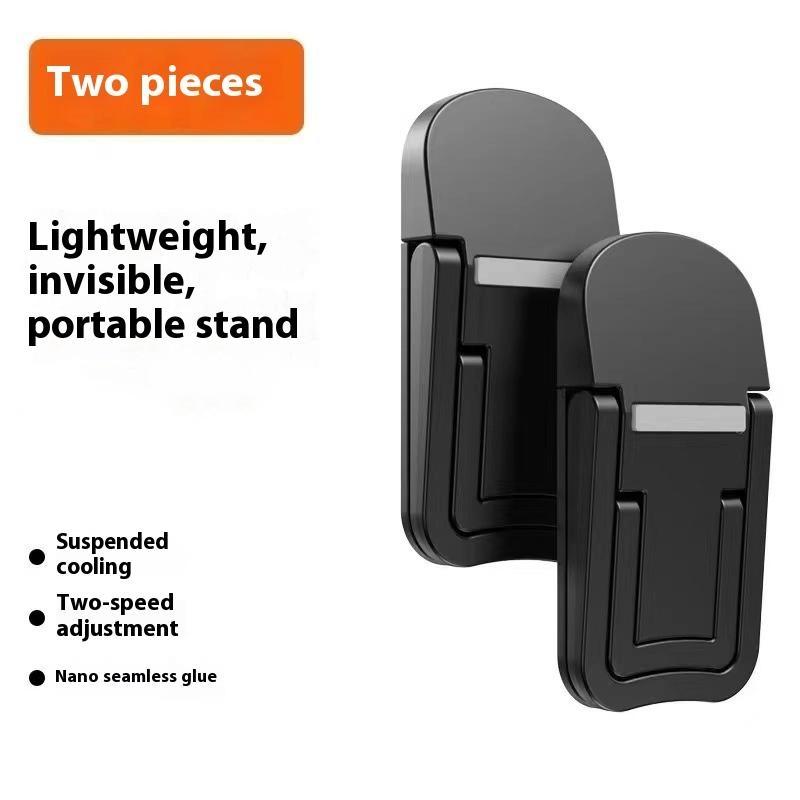 2Pcs/Set Portable Pc Foldable Laptop Stand Notebook Support Holder Adjustable Riser Cooling Bracket Universal For Laptop Tablet