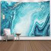 Marble Tapestry Abstract Golden Cracked Lines Marbled Texture Tapestries Wall Decor for Kids Bedroom Living Room Hippie Party