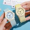 Luxus Studenten Prüfungsuhr Silikonarmband Quarz Uhr Niedliches Cartoon-Muster Junge Mädchen Geschenk Armbanduhren Relojes Para Mujer