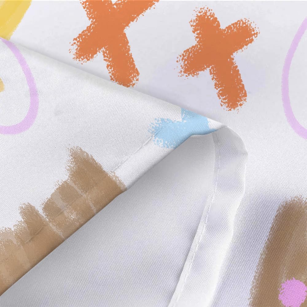 Funny Boobs Shower Curtain, Fun Funky Boobie Body Shower Curtain Set for Adults Bathroom, Colorful Nude Female Fabric Shower Curtain Restroom Bathtub