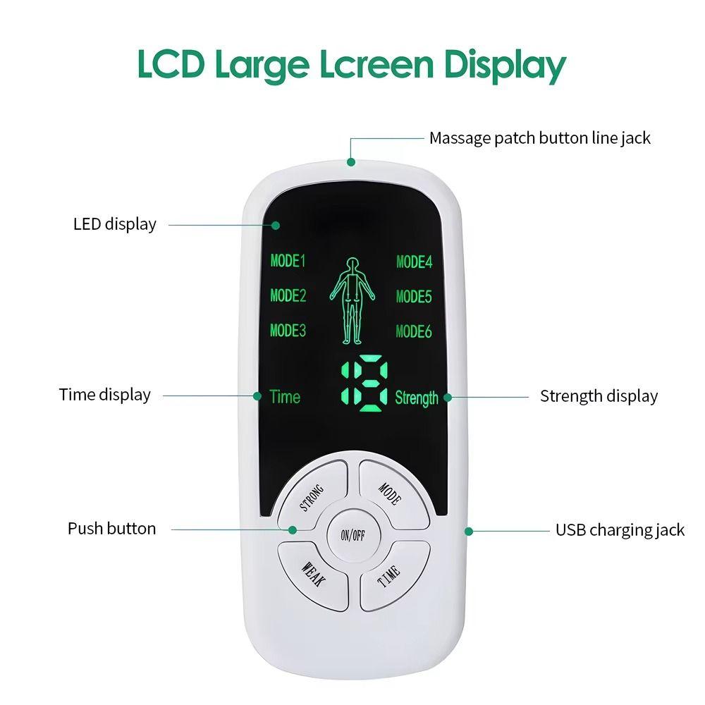 Physiotherapy EMS Pulse Muscle Stimulator Pulse Cervical Massager  Digital Massage Tools