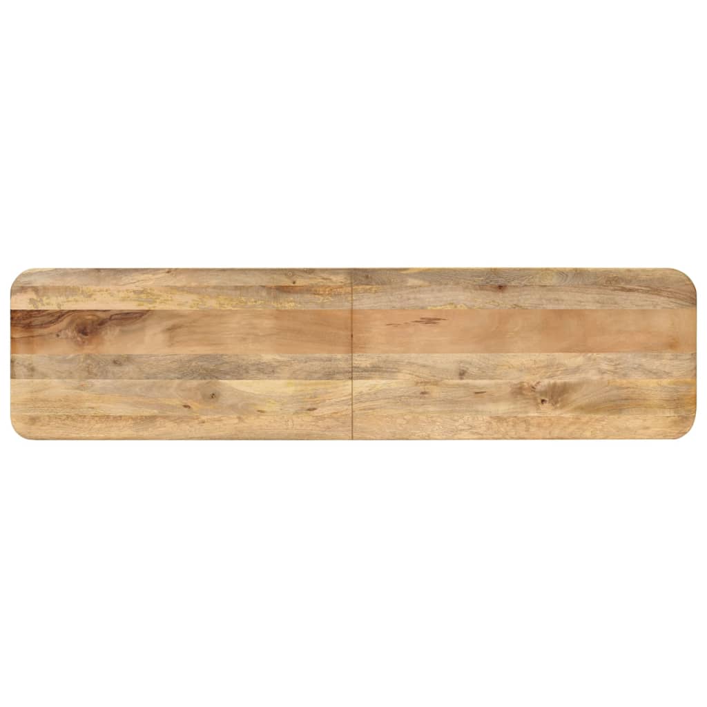 Solid Mango Wood Bench 160 x 40 x 45 cm