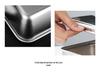 Stainless Steel Condiment and Ingredient Storage Box Set with Lids