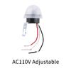AS-20 Automatic On Off Photocell Street Light Switch AC220V/AC110V/DC12V 10A Photo Control Photoswitch Sensor Switch