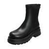 Martin Boots Women's Short Boots Thick-soled Women's Small Summer and Autumn Boots Medium Boots Chelsea Cigarette Boots Are Comfortable and Lightweigh