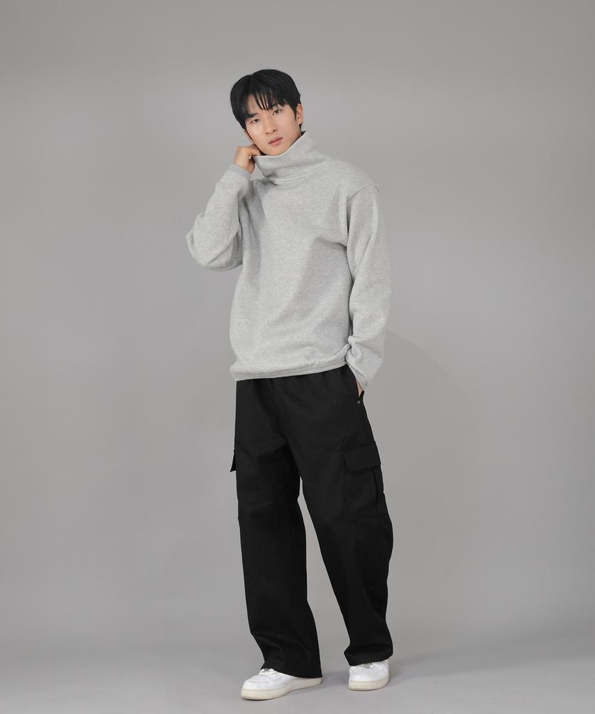 Seinteukeulu Rivet Fix Ex Wide Cargo Pants Rec-360 Black