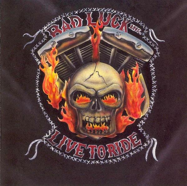 

CD BAD LUCK INC. - Live To Ride 9MM001 Manstopper Reco 1993 US Rock Used